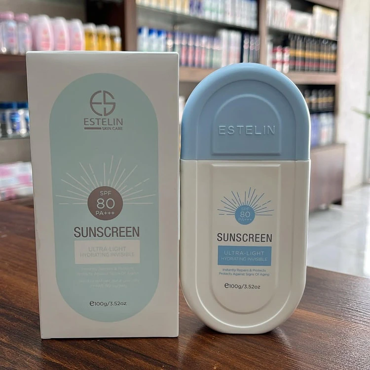 ضدآفتاب بی‌رنگ و فوق‌سبک استلین (Estelin UltraLight Hydrating Invisible Sunscreen)
