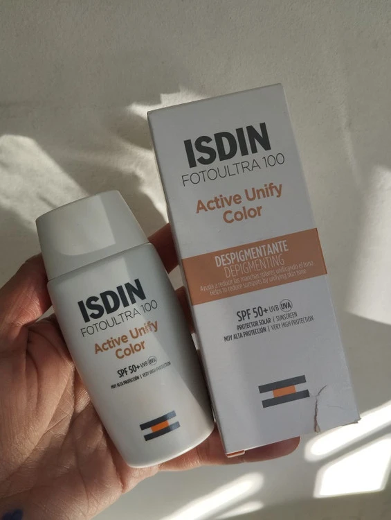 ضدآفتابSPF50 اکتیو یونیفای رنگی ایزدین اصلی