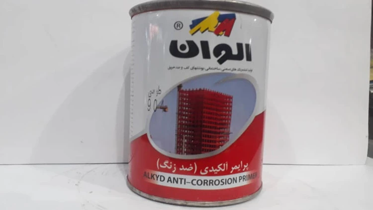 ضدزنگ طوسی الوان کیلو کد 904