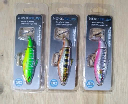  طعمه استخوانی قلاب دار مارک MIRACLE FISH