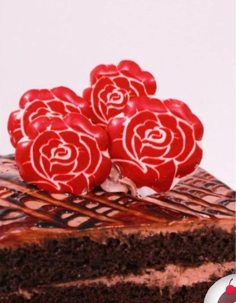 طلق شکلات گل رز