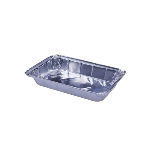 ظرف آلومینیوم کبابی کد 230 سبز (750 عدد) با درب
