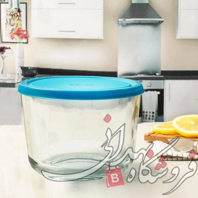 ظرف درب دار شیشه ای پاپریک 3