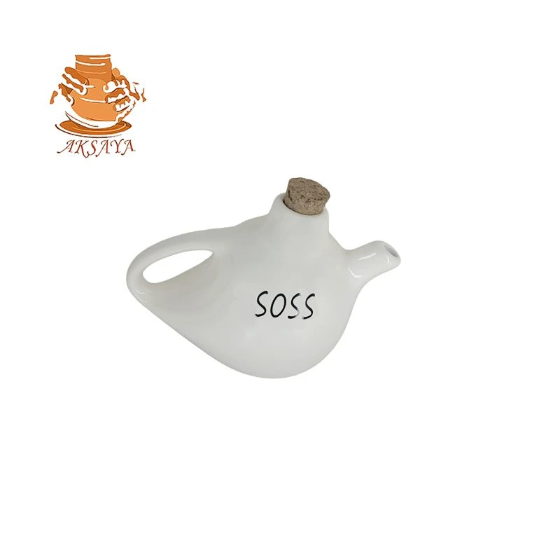 ظرف سس سرامیکی چوب پنبه دار