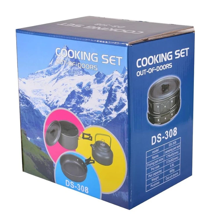 ظرف غذا سه تیکه cooking set