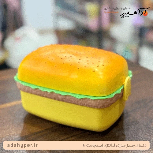 ظرف غذا مدل همبرگری