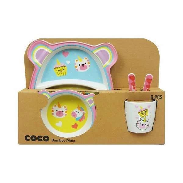 ظرف غذا کودک و نوزاد 5PCS پارچه کوکو COCO