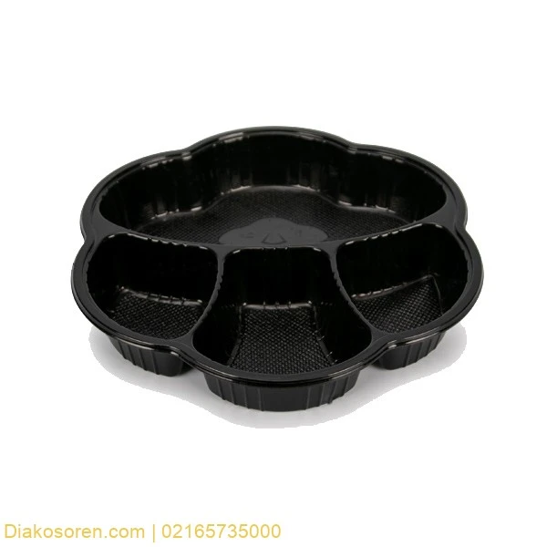 ظرف چهارخانه M4 مهرپارسا با درب (200 عدد)