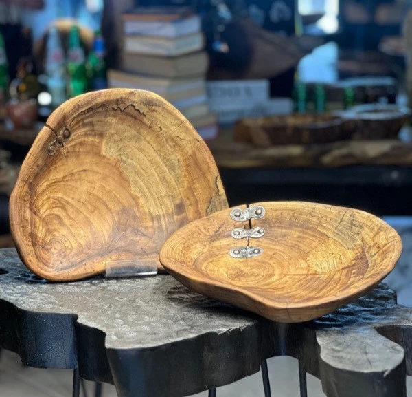 ظروف میوه خوری چوبی