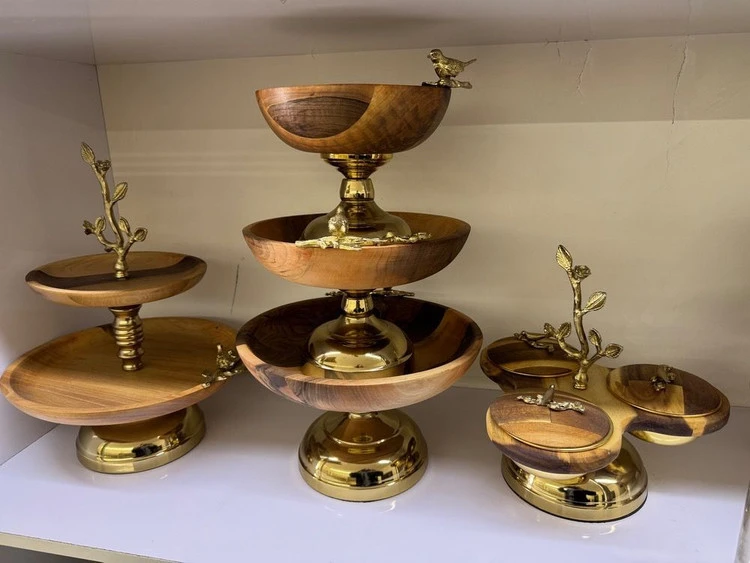 ظروف پذیرایی ۵تیکه مدل گنجشک