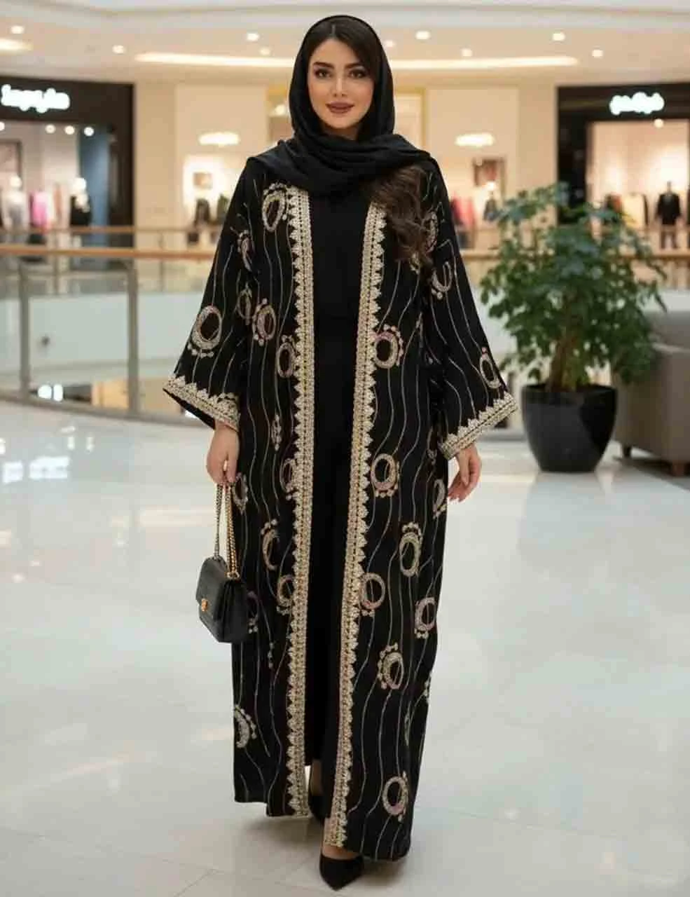 عبا جلو باز حلقه طلایی