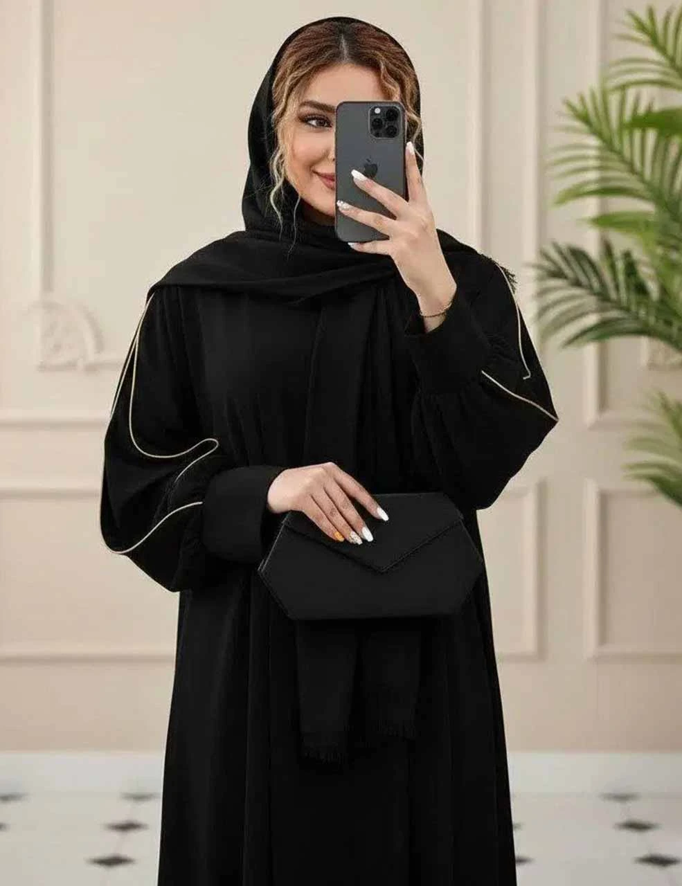 عبای مغزی دوزی شاپرک