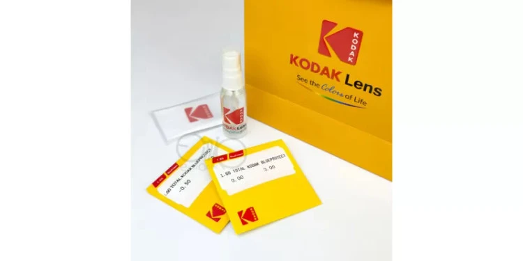 عدسی طبی بلوکات کداک Kodak 1.56 Blue