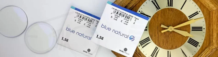 عدسی طبی توتال بلو دایول ایتالیا Divel 1.56 Blue