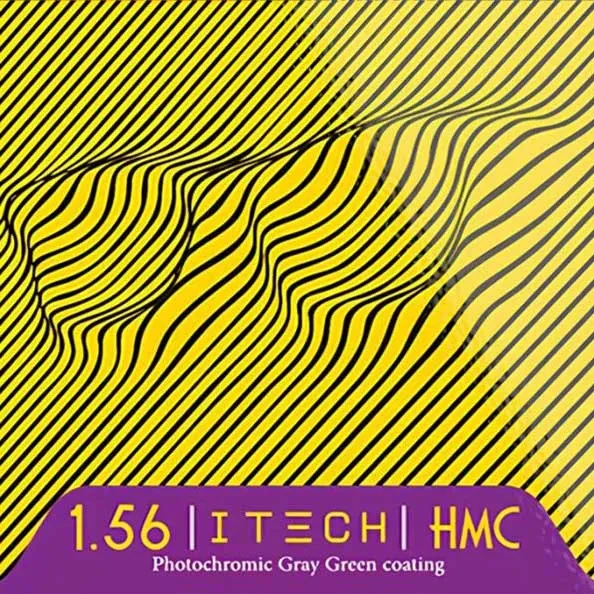 عدسی طبی فتوکرومیک آیتک 1.56 I-TECH