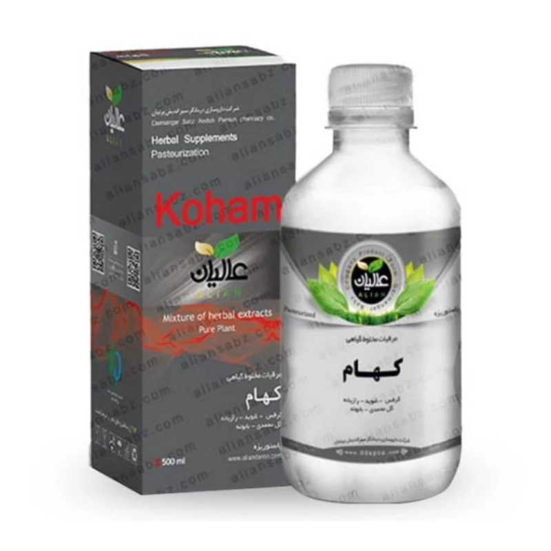 عرق ترکیبی کهام عالیان مصرف ویژه بانوان
