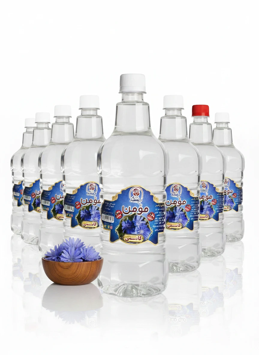 عرق کاسنی خالص کارتن 12 عددی (عمده)
