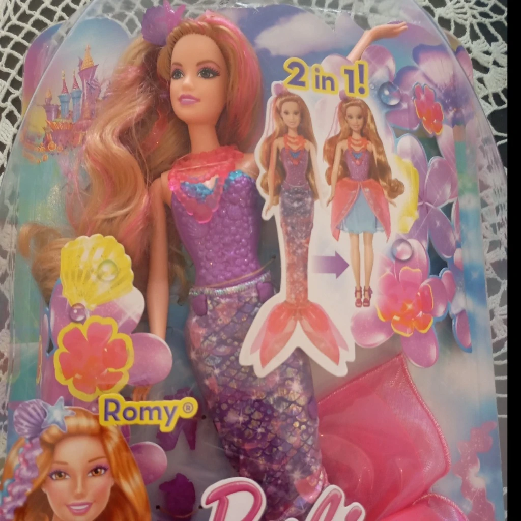 عروسک باربی Barbie and The Secret Door مدل Romy – دو حالته (2 در 1)کلکسیونی