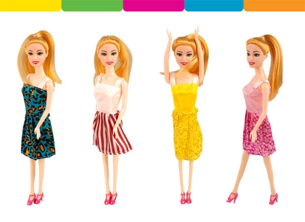عروسک باربی تک جعبه
