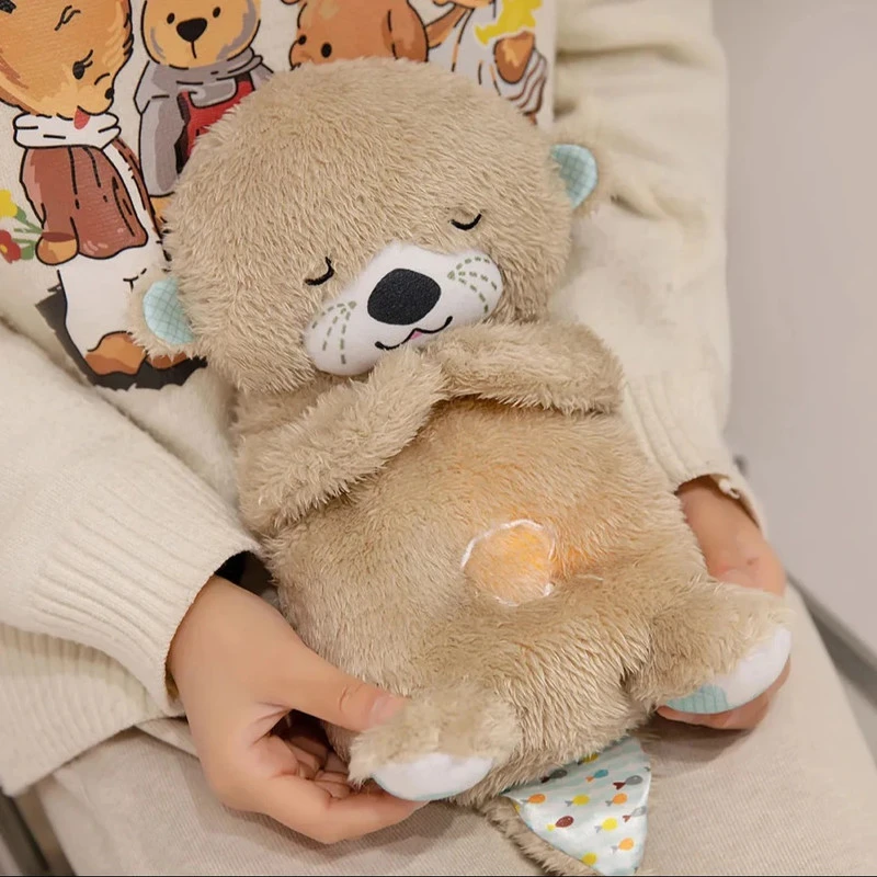 عروسک خرس نفس‌کش موزیکال؛ جادوی آرامش در آغوش شما 🧸💤