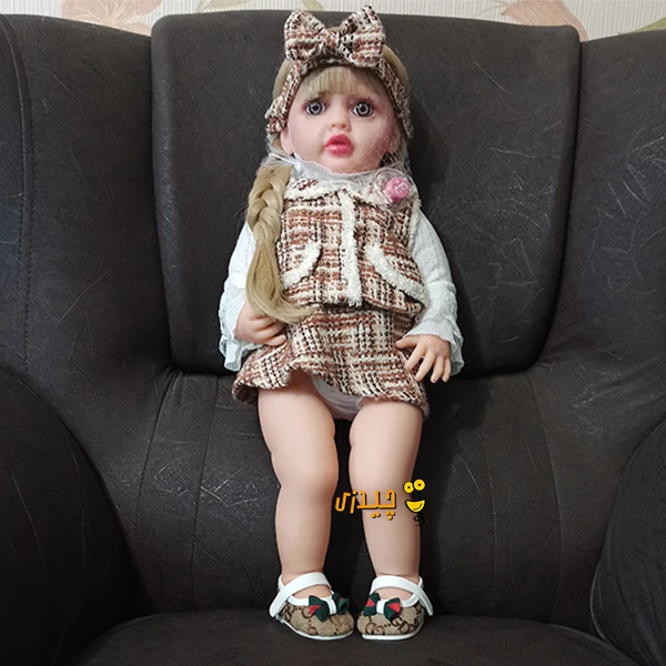 عروسک سیلیکونی سخنگو هوشمند 55 سانتی کد CH6