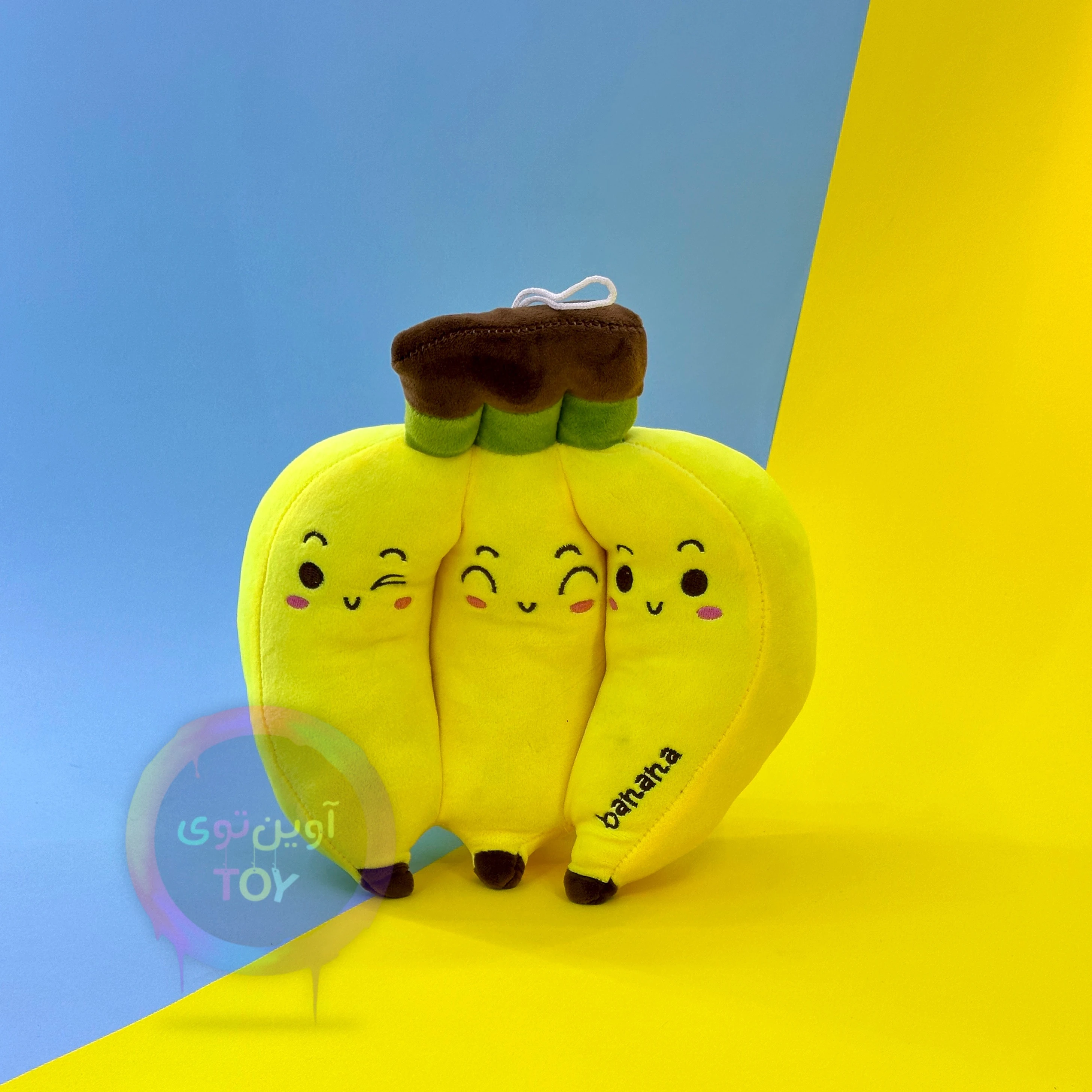 عروسک موز خوشه ای بالشتی