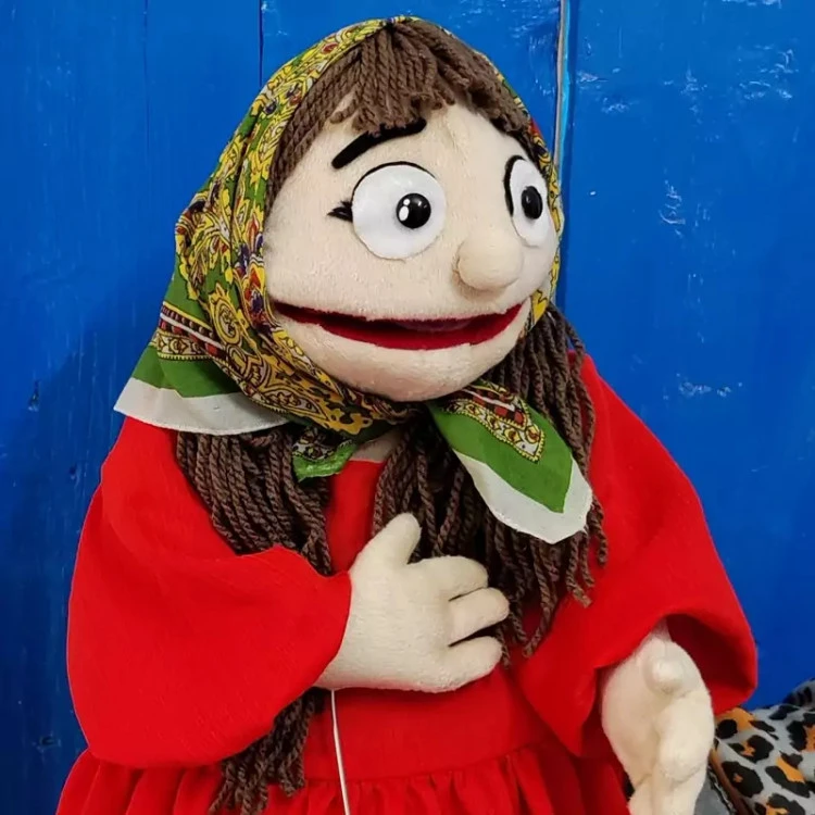 عروسک نمایشی دستی مادر مهربون