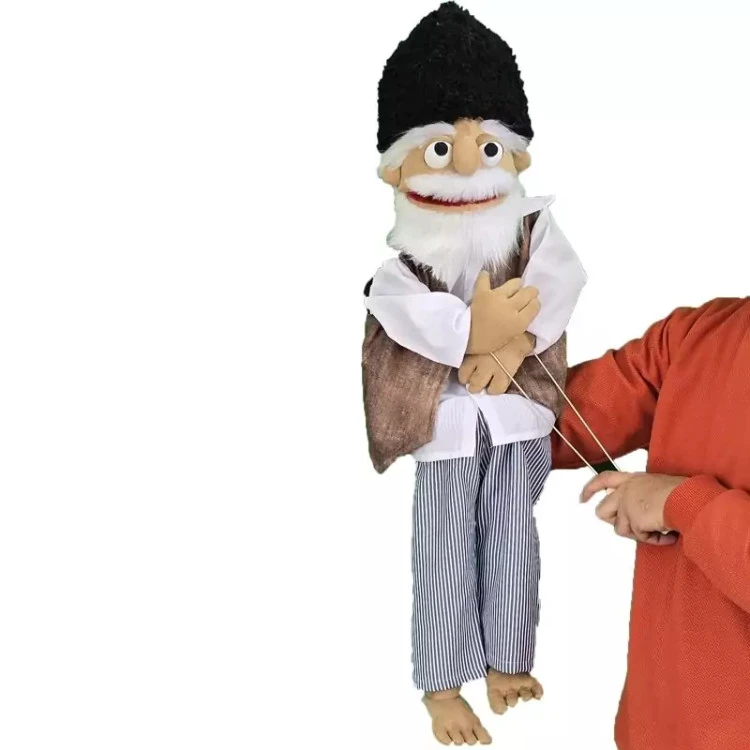 عروسک نمایشی پدربزرگ مهربون2