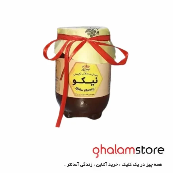 عسل نیم کیلویی شهد بدون موم ساکارز زیر 2 درصد