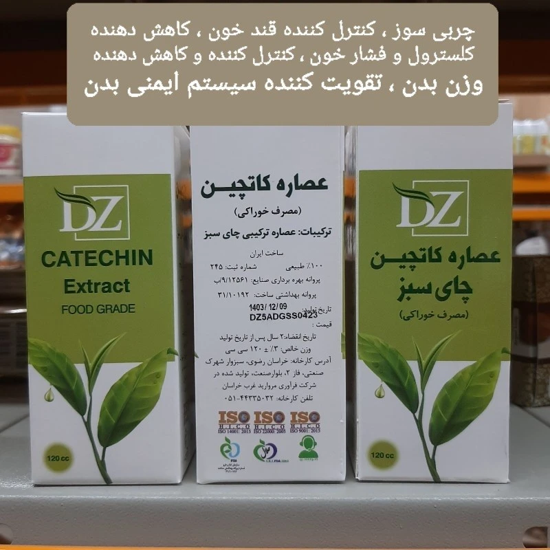 عصاره کاتچین ، چای سبز