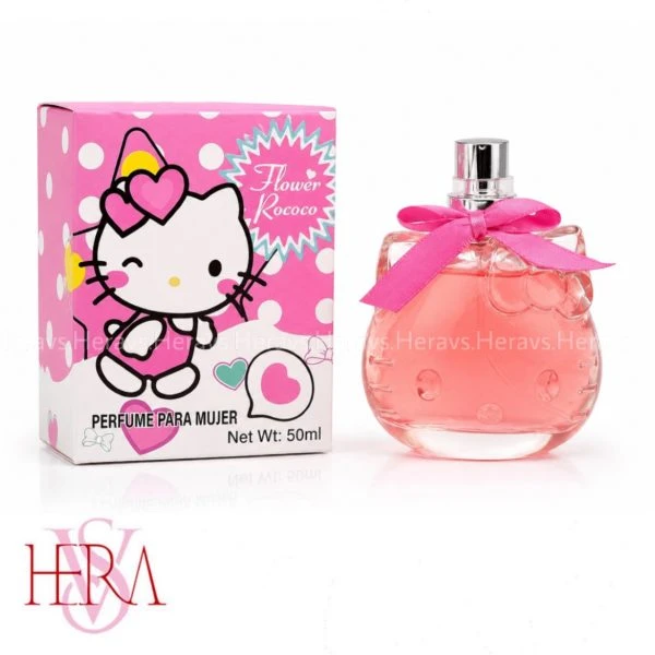 عطر hello kitty برند روکو فلاور ۵۰ میل