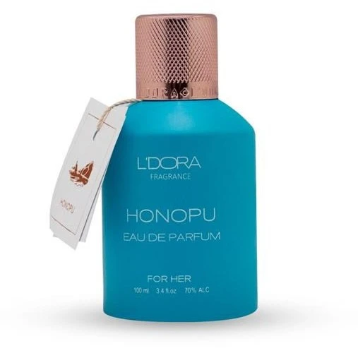 عطر ادوپرفیوم زنانه HONOPU حجم ۱۰۰ میلی لیتر خنک ملایم
