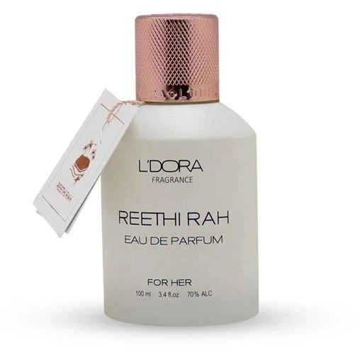 عطر ادوپرفیوم زنانه REETHI RAH مدل دورا حجم ۱۰۰ میلی لیتر