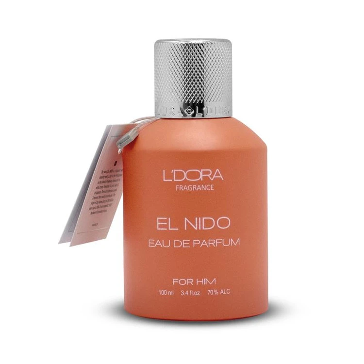 عطر ادوپرفیوم مردانه فراگرنس ورد مدل EL NIDO (ضمانت اصالت و تاریخ انقضا)