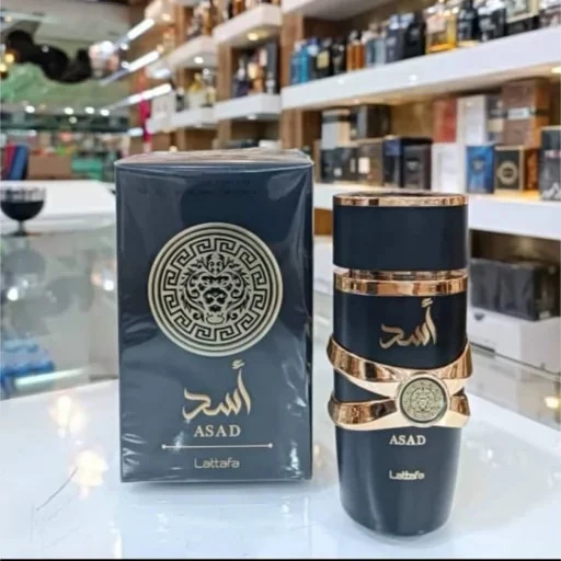 عطر ادکلن اسد مشکی مارک لطافه 100میل