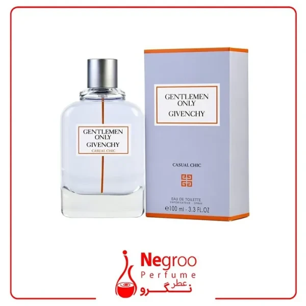 عطر ادکلن جیوانچی جنتلمن اونلی کژوال شیک 100 میل Givenchy Gentlemen Only Casual Chic