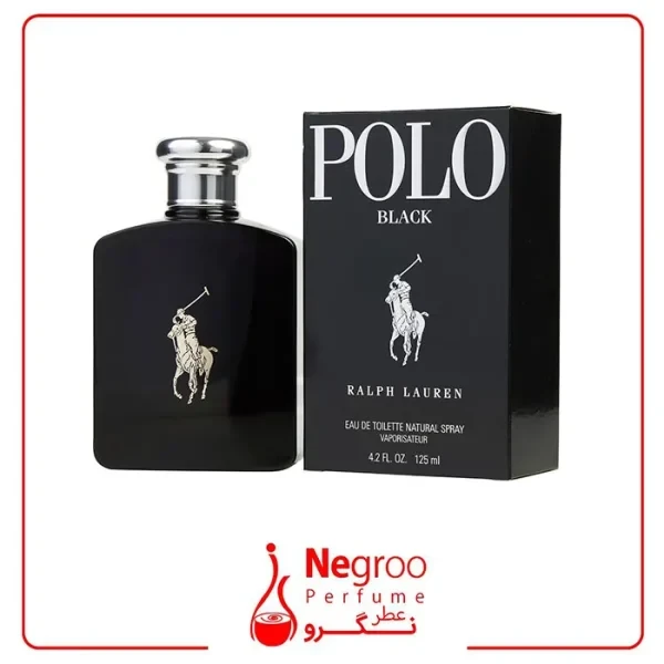 عطر ادکلن رالف لورن پولو مشکی بلک 125 میل Ralph Lauren Polo Black