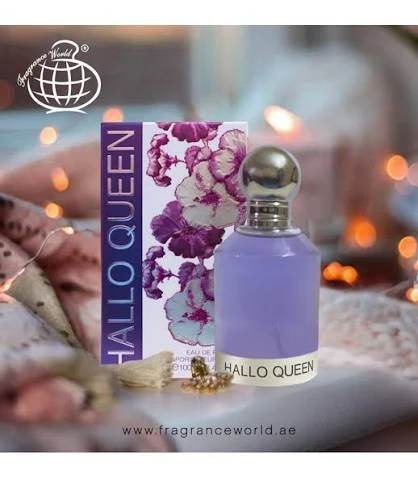 عطر ادکلن زنانه هالو کویین فرگرانس ورد رایحه هالووین بنفش
