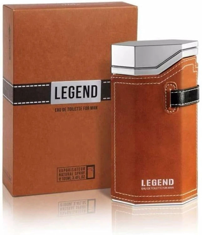 عطر ادکلن لجند (Legend) قهوه‌ای – ادو تویلت مردانه امپر (