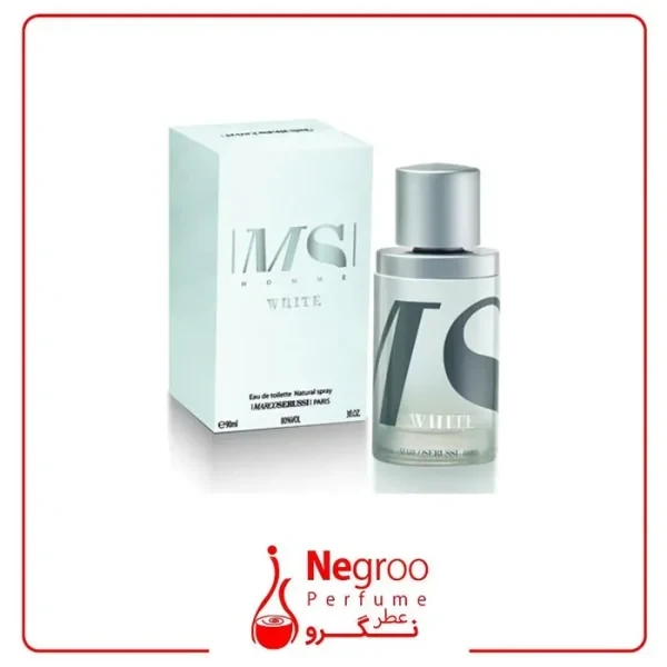 عطر ادکلن پارفومز مارکو سروسی ام اس وایت 100 میل Parfums marco serussi MS White
