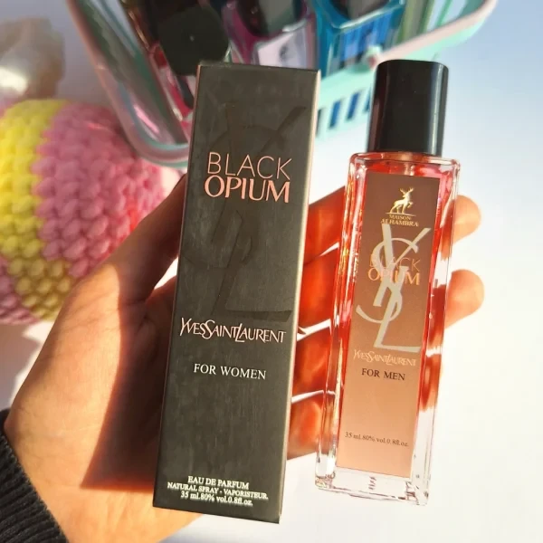 عطر الحمبرا رایحه Black Opium