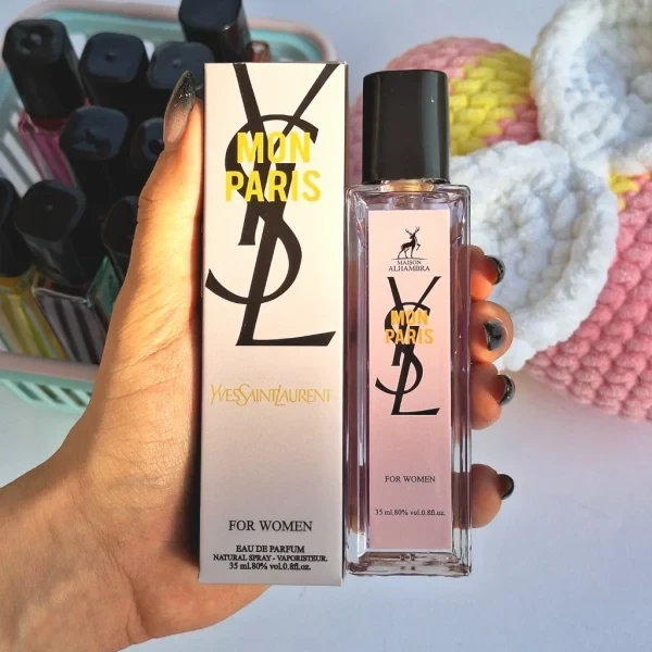 عطر الحمبرا رایحه MON PARIS YSL