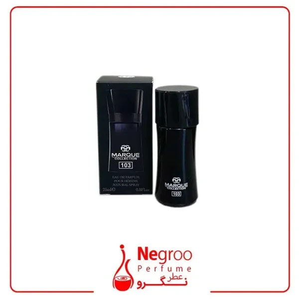 عطر جیبی مردانه مارکویی کالکشن مدل Giorgio Armaniکد 103 حجم 25 میلی لیتر