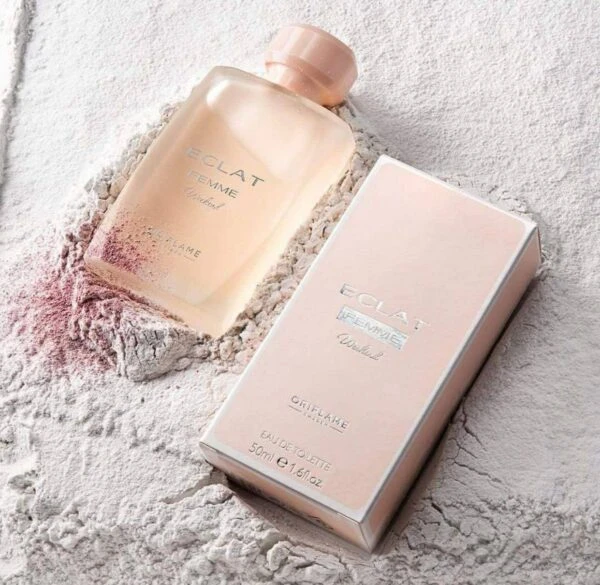 عطر زنانه اکلت فم ویکند ادوتویلت 50 میل با رایحه خنک و میوه‌ای