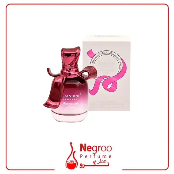 ​عطر زنانه برندینی مدل مادمازل نینا حجم ۲۵ میل/بدون جعبه Brandini Mademosele nina