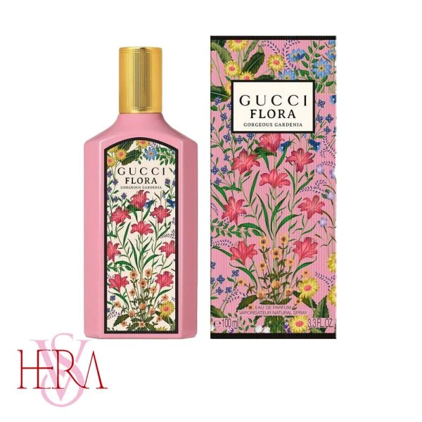 عطر زنانه گوچی فلورا گورجس گاردنیا ادوپرفیوم ۱۰۰ میل Gucci Flora Gorgeous Gardenia edp