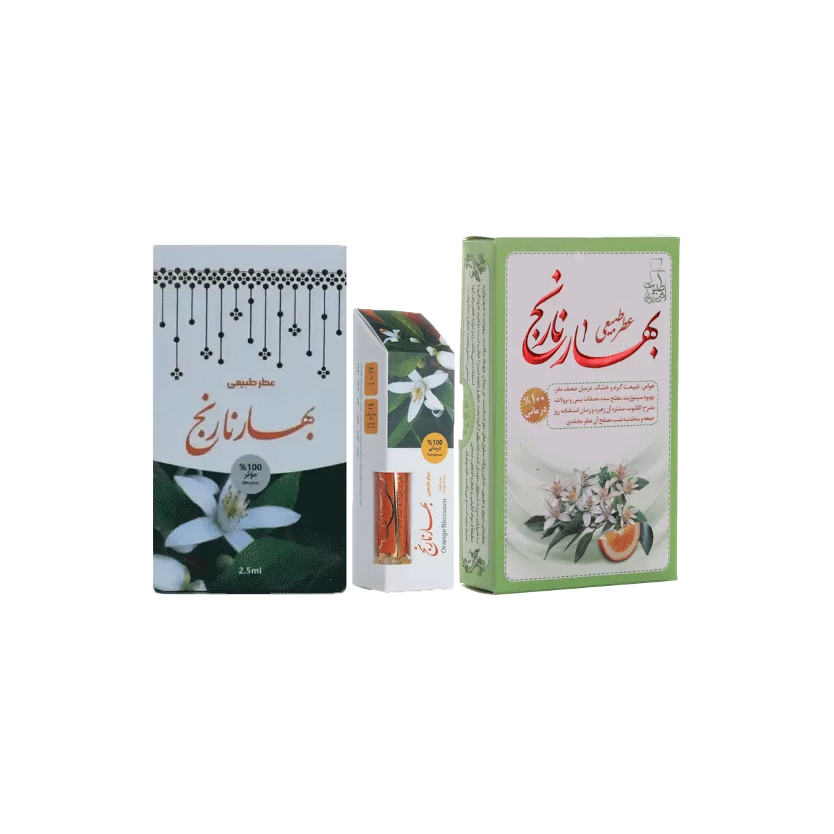 عطر طبیعی بهارنارنج مرهم طبیب