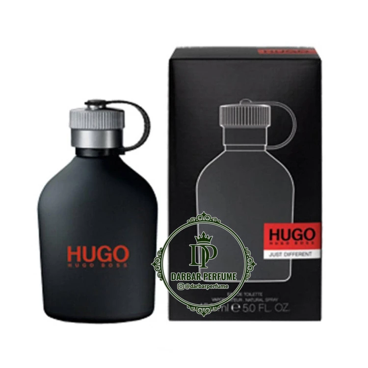 عطر هوگو باس جاست دیفرنت(مشکی) زنانه و مردانه عطر اصلی