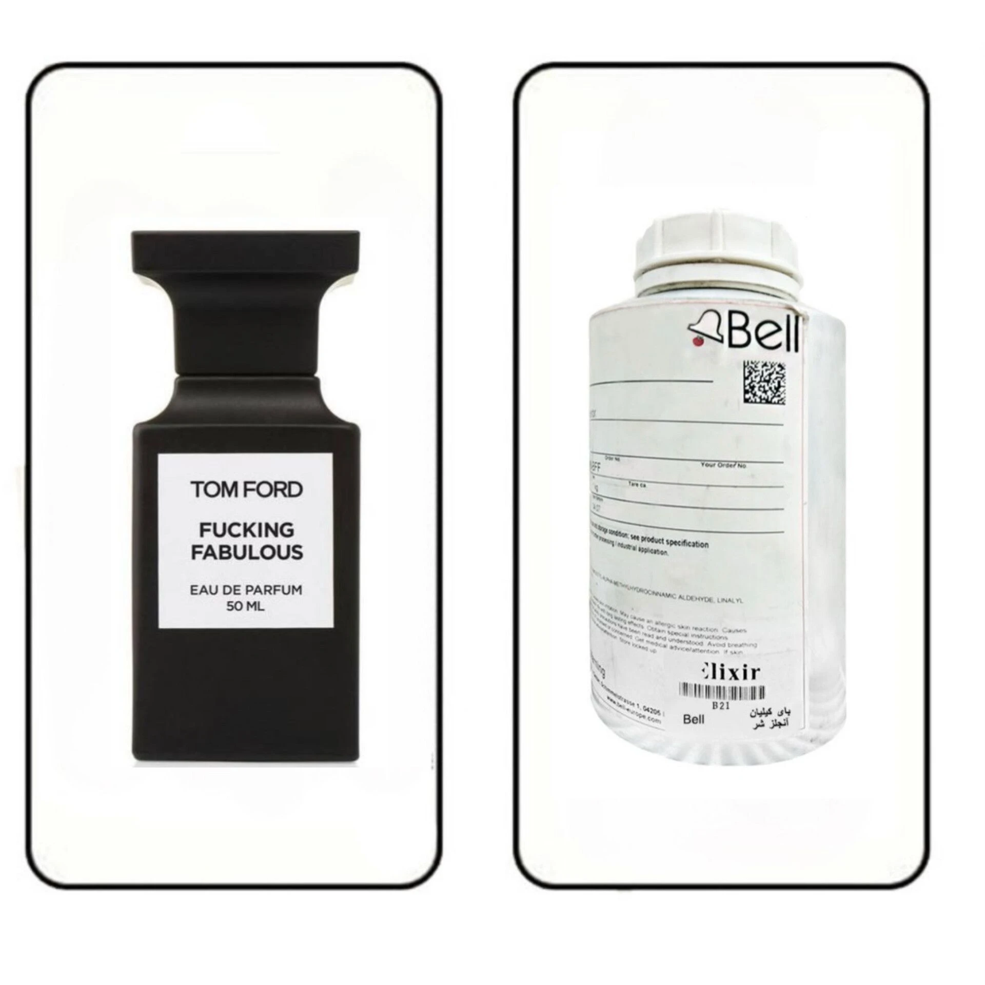 عطر گرمی تام فورد فاکینگ فبیولس برند بل (BELL)