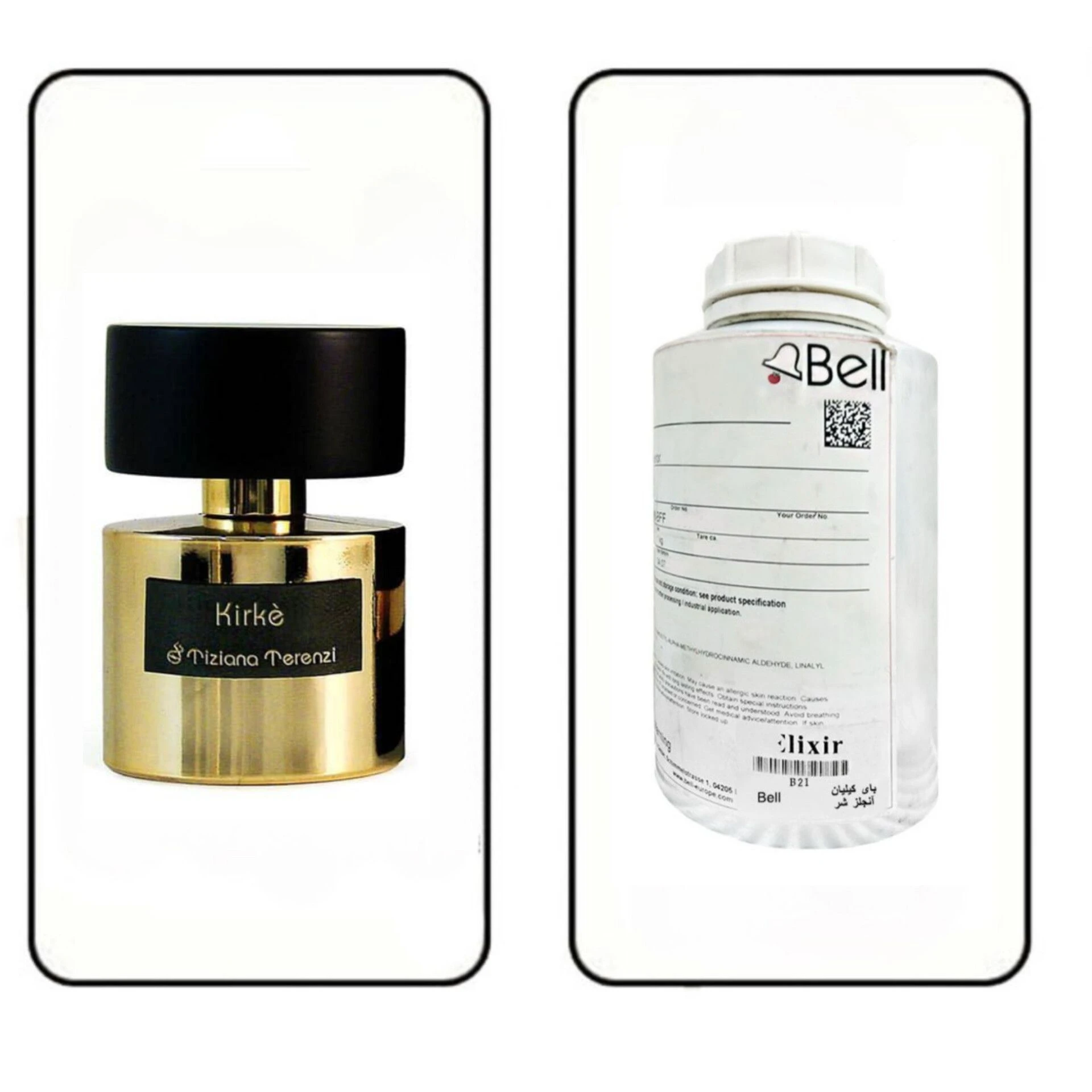 عطر گرمی تیزیانا ترنزی کیرکه برند بل (BELL)